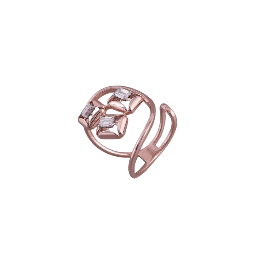 Buy Rose Gold Diamond Ring for Women