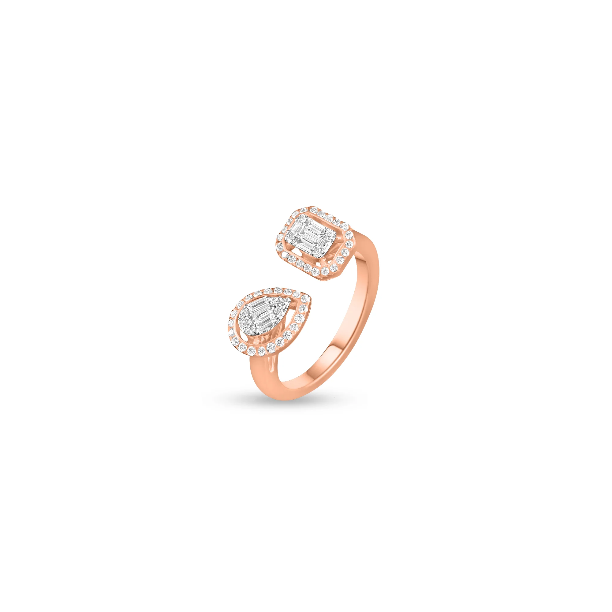 Buy Twin Double Diamond Ring for Women