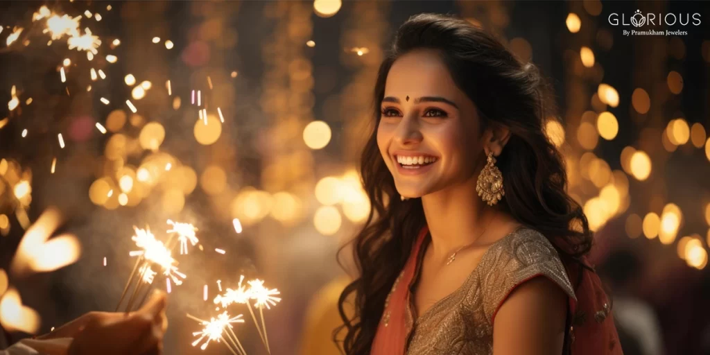 Diamond Jewelry for Diwali 2023 Add Sparkle to Your Festive Outfits