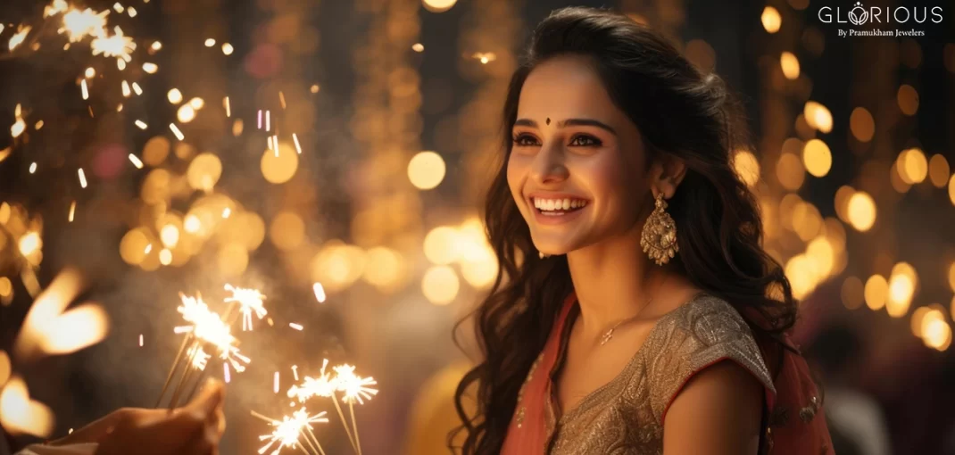 Diamond Jewelry for Diwali 2023 Add Sparkle to Your Festive Outfits